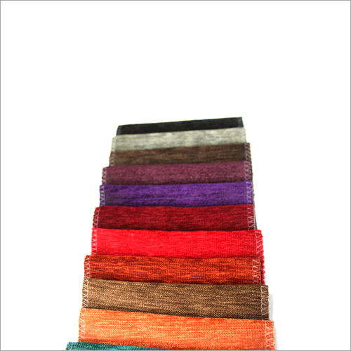 Colored Chenille Fabric