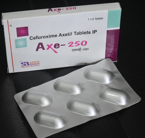 Axe-250 Tablets (Cefuroxime Axetil Tablets IP 250 MG)