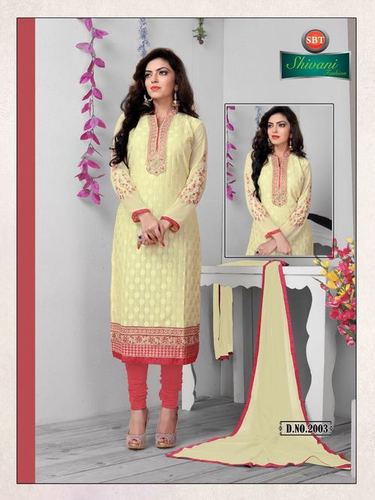 Georgette work suits with nazeen dupatta sbt shivaani vol-2