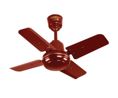 Small Ceiling Fan - Metal, 900 mm Blade Span, Brown | Energy Efficient, Quiet Operation, Stylish Design, Reversible Rotation, Easy Installation, 2-Year Warranty