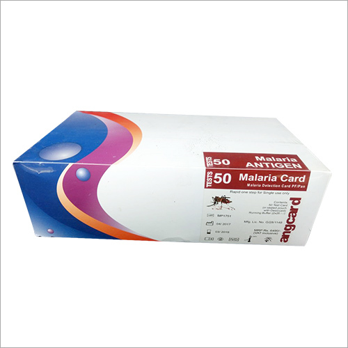 Malaria Antigen Detection Card