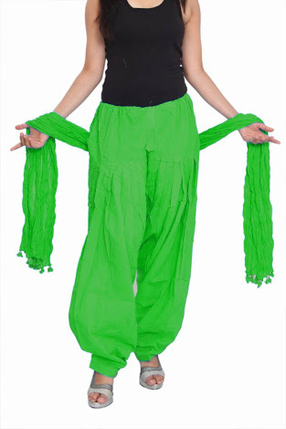 cotton patiala salwar with dupatta