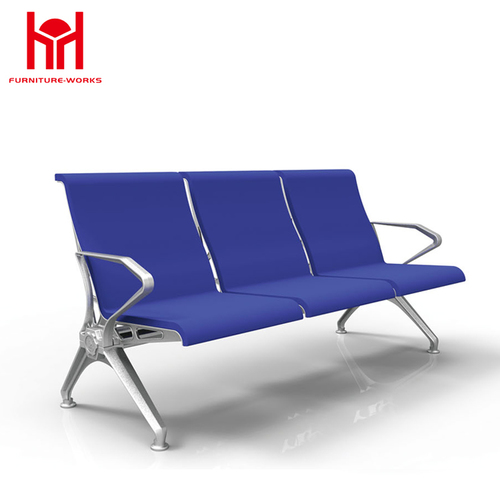 comfortable leather pu waiting chair