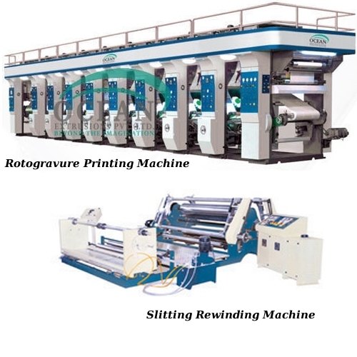 Rotogravure Printing & Slitting Rewinding Machine