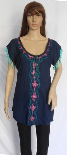 New Design Ladies Heavy Sequin Embroidered Embellishment Beaded Top Age Group: Female