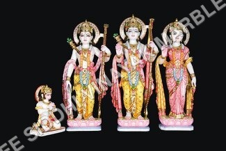 Marble Ram Darbar Statue