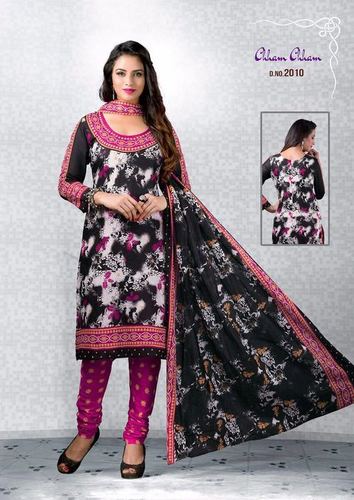 Cotton printed dress materials meenaxi cham cham