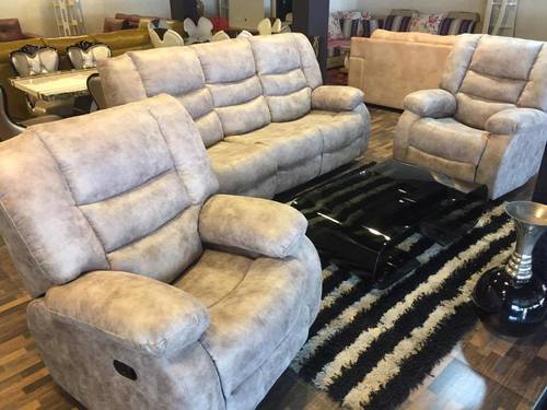 Recliner Set (3+1+1) with Swead Leatherite