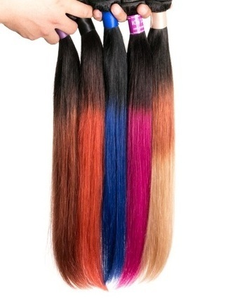 Synthetic Double Shade Hair Extension