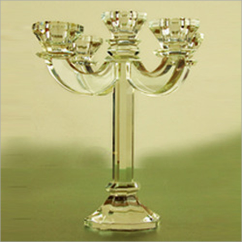 Decorative Crystal Candle Stand