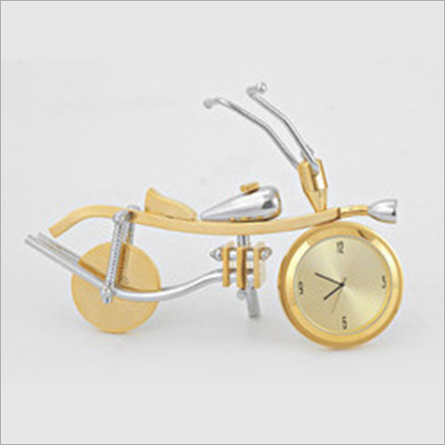 Bike Shape Desktop Clock