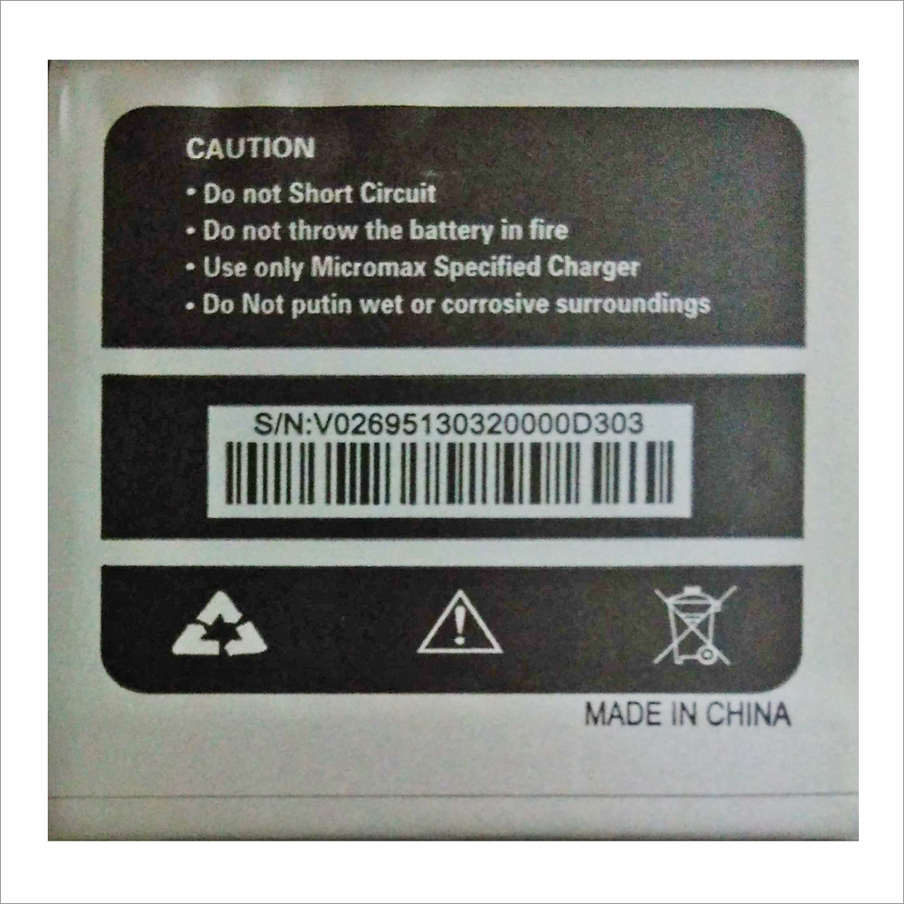 Battery for Micromax Mobile