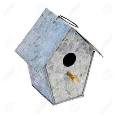 Metal Bird house