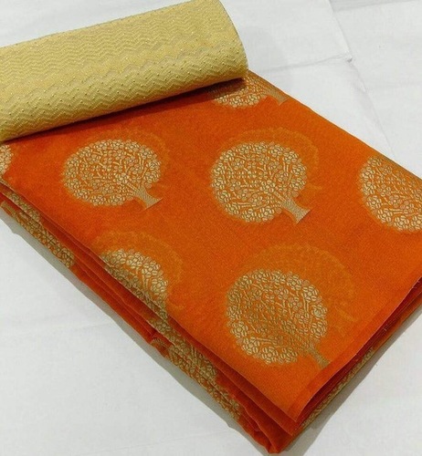 Bnarasi Ikkat Cotton Saree