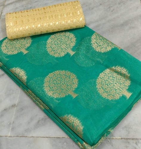 Bnarasi Ikkat Cotton Saree