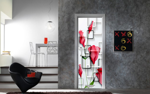 Printed Chemical Door Paper