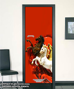 Membrane 3D Door Print