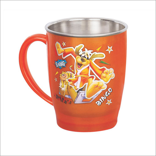 Orange 222 Steel Mug