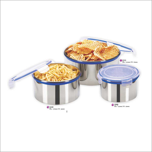 Super Steel Lock Food Storage Containers