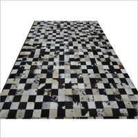 Designer Leather Rug