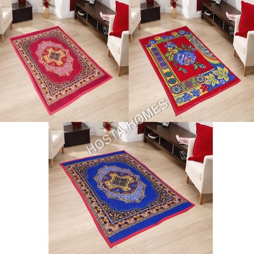 Super Home Combo 3 Pieces Poly Cotton Carpets