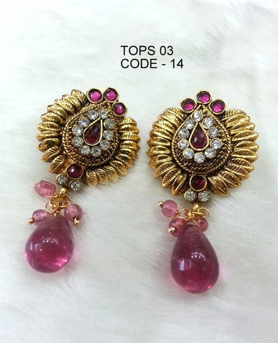 Copper Alloy Earing Tops