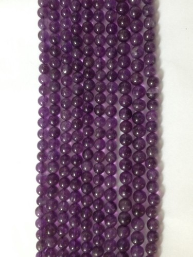 Stone Amethyst Plain Rounds