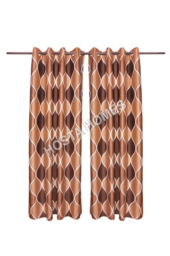 Multicolor Polyester Set Of 2 Curtains Multicolor Polyester Set Of 2 Curtains