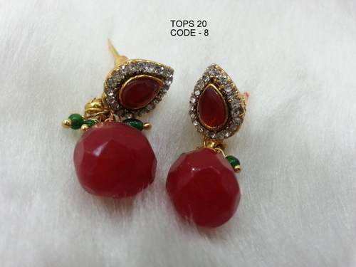 Antique Earring Tops - Copper Alloy, Alluring Design with Fashion Trend Insights