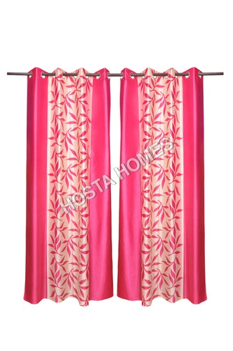 Multicolor Polyester Window & Door Curtains