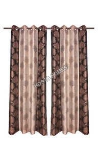 Tree Design Polyester Curtsins Set Of 2