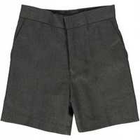 Grey School Boys Shorts