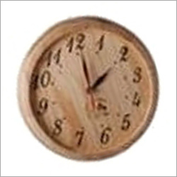 Sauna Bath Clock - Pine Wood, 10 Inches, Brown | Steam Resistant, Analog Display, Easy Installation, Accurate Timekeeping