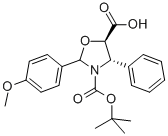 Oxazolidine Carboxylic Acid - Molecular Formula C22H25NO6 Purity 99% | Organic Synthesis Pharmaceutical Intermediate Agrochemical Use
