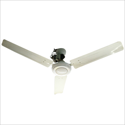 White Solar DC Fan