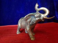 Brass Elephant Statue
