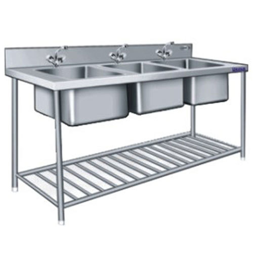 Three Sink Unit