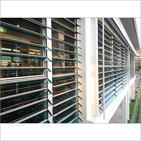 Adjustable Louvered Window