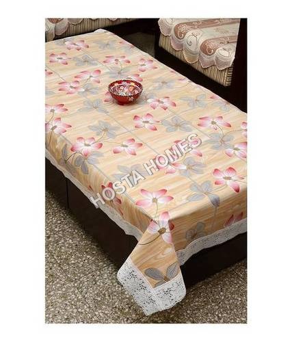 PVC Dining Table Cover 6 Seater 60*90 Inches - Multicolor(Exclusive Design)