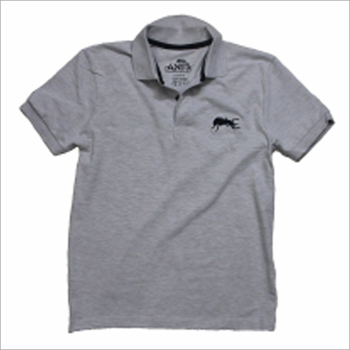 Grey Polo T Shirt