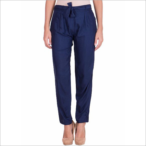 Navy Narrow Fit Trouser