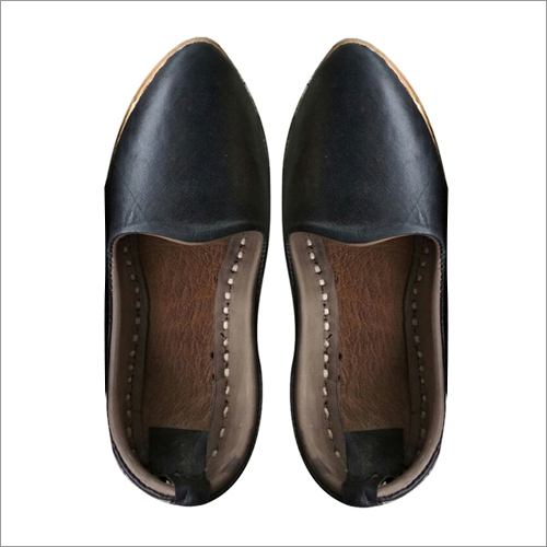 Mens Black Jutti