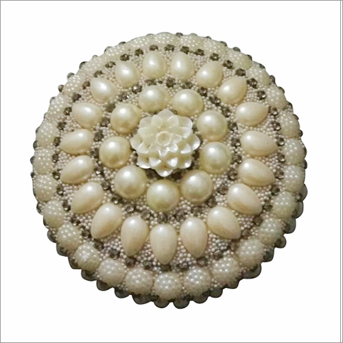 Round Pearl Jewellery Boxes