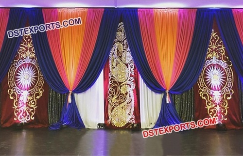 Sangeet and Mehandi Wedding Decoration Backdrop