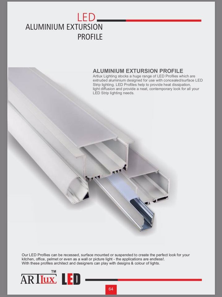 Aluminium extrusion profile