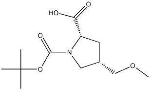 (2S,4S)-1-(TERT-BUTOXYCARBONYL)-4-(METHOXYMETHYL) PYRROLIDINE-2-CARBOXYLIC ACID
