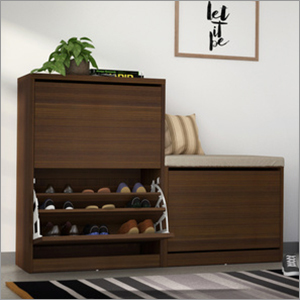 Wooden Shoe Cabinet