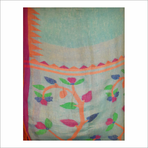 Linen Saree