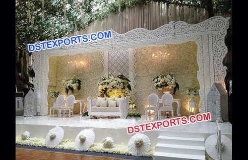 Marriage Stage Backdrop Frame Design