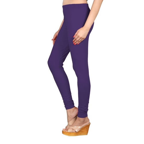 Ladies Lycra Jersey Leggings - Plain Dyed, Available in Multiple Sizes S-XL, Comfortable and Flexible Wear for All Seasons